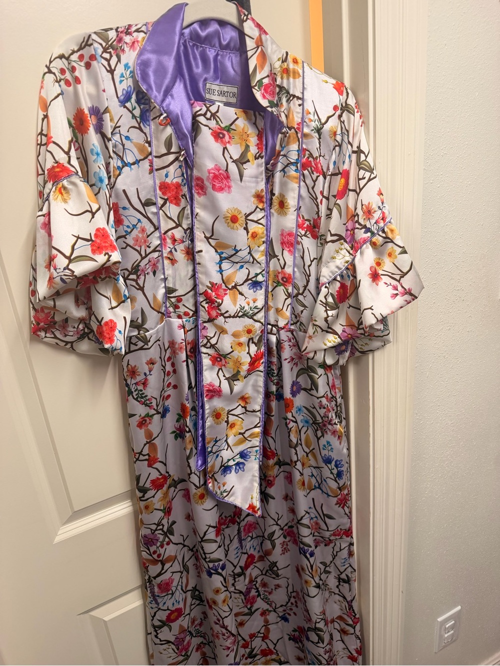 Sue Sartor limited edition satin gown